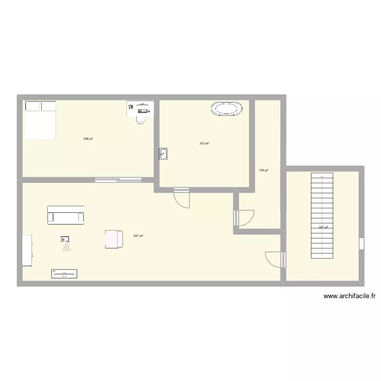 cave. Plan de 3 et 54 m² cave. Plan de 3 et 54 m²