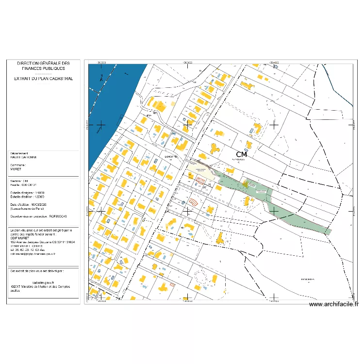PLAN GOURDEL etat. Plan de PLAN GOURDEL etat. Plan de