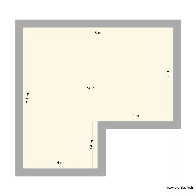 pontchartrain. Plan de 1 et 50 m² pontchartrain. Plan de 1 et 50 m²