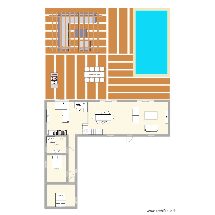 Brehan. Plan de 0 pièce et 0 m2