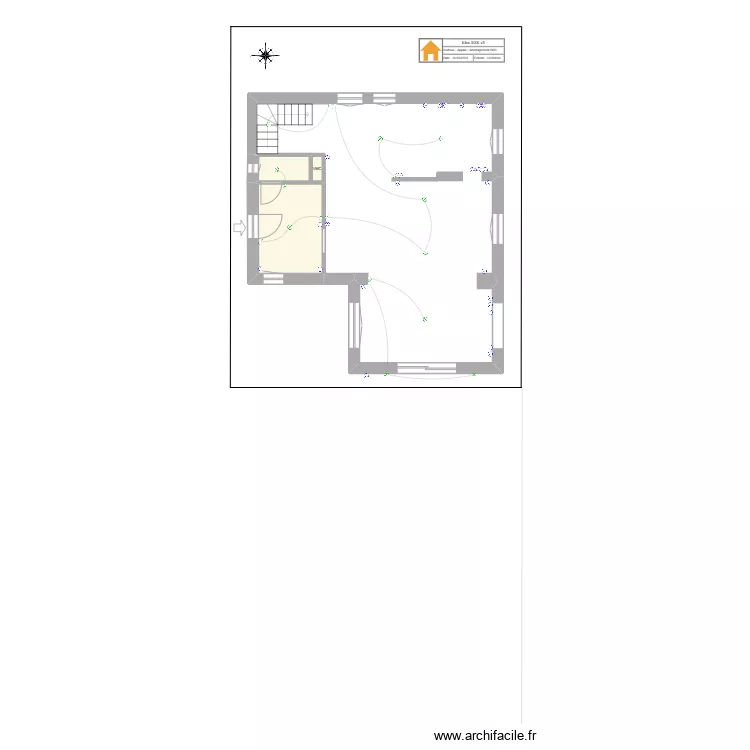 EXE Elec - Villefranche RDC v 24032025. Plan de EXE Elec - Villefranche RDC v 24032025. Plan de