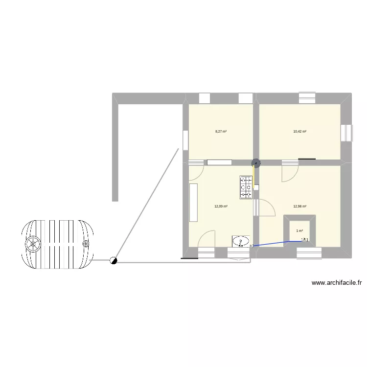 cuisine. Plan de cuisine. Plan de