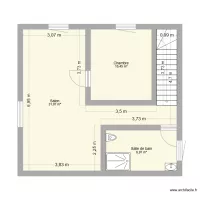 Etage garage 1 chambre