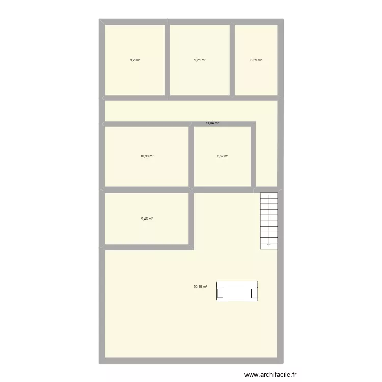 MAISON 2. Plan de 8 et 114 m² MAISON 2. Plan de 8 et 114 m²