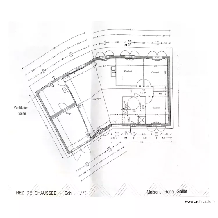 MARGAUX 1. Plan de MARGAUX 1. Plan de