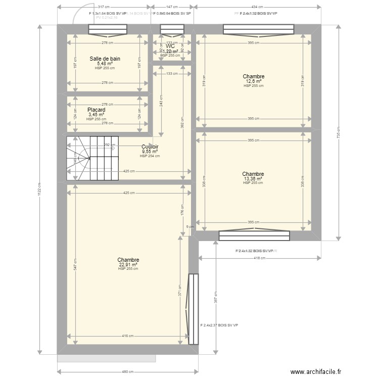 ML24002651 / IZOPET/MAESTRACCI . Plan de 0 pièce et 0 m2