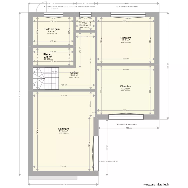 ML24002651 / IZOPET/MAESTRACCI . Plan de 