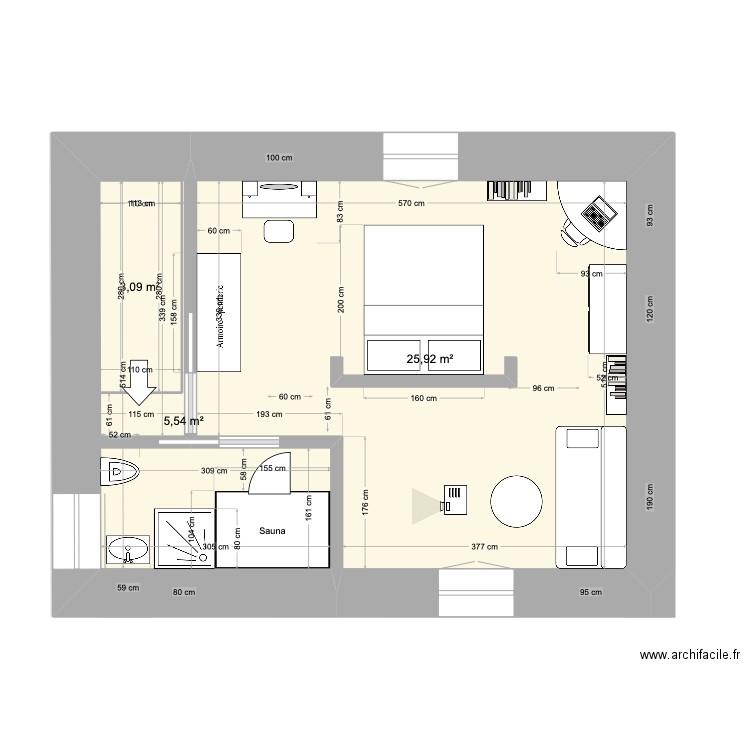 Précy projet 5. Plan de 0 pièce et 0 m2