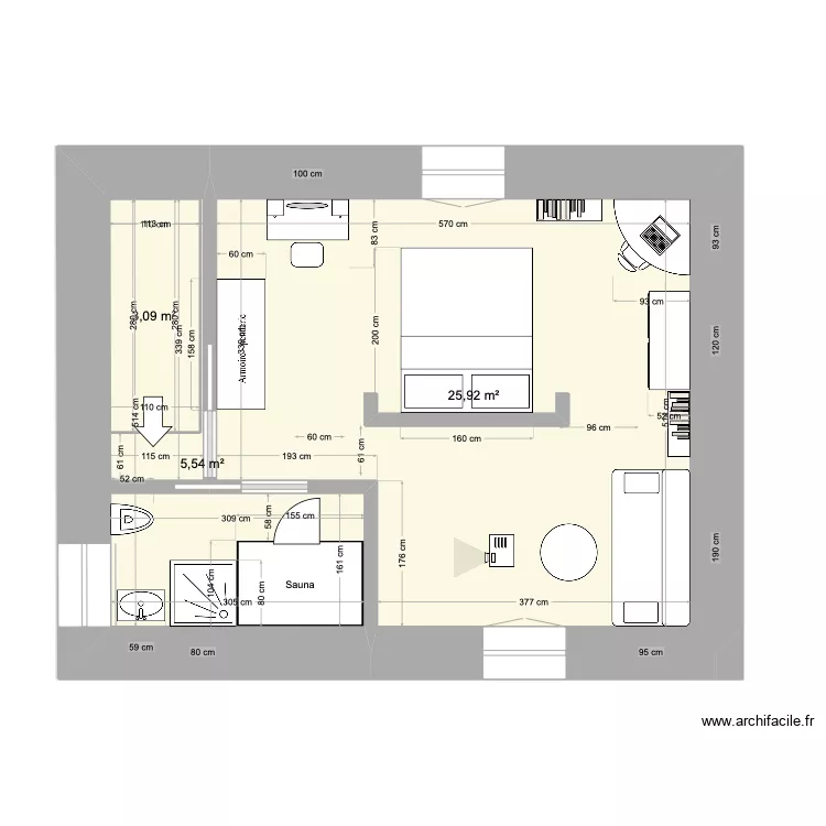 Pr&eacute;cy projet 5. Plan de 