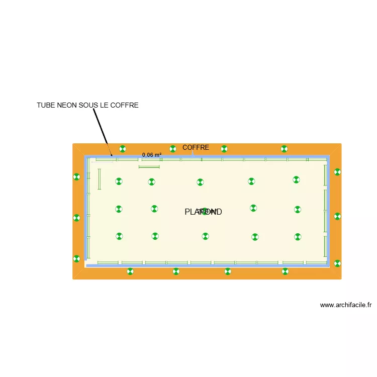 PIECE AVIVRE. Plan de 2 et 20 m² PIECE AVIVRE. Plan de 2 et 20 m²