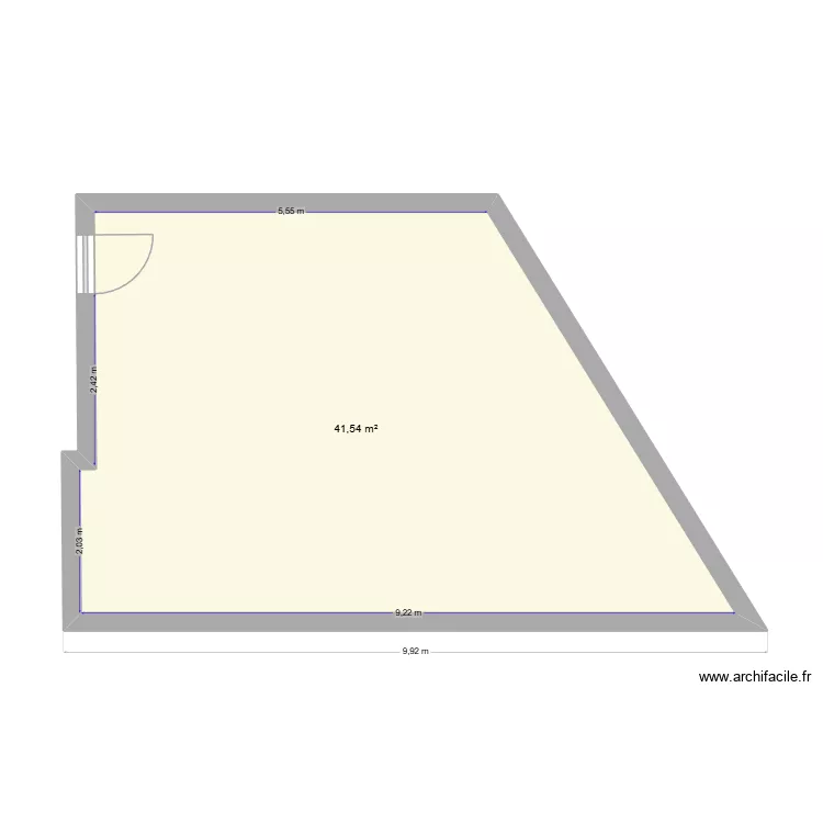 Gars_Extension_Jan26. Plan de 1 et 42 m² Gars_Extension_Jan26. Plan de 1 et 42 m²