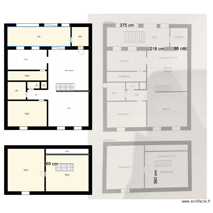 Michaud Maylis - Les Rousses. Plan de 0 pièce et 0 m2
