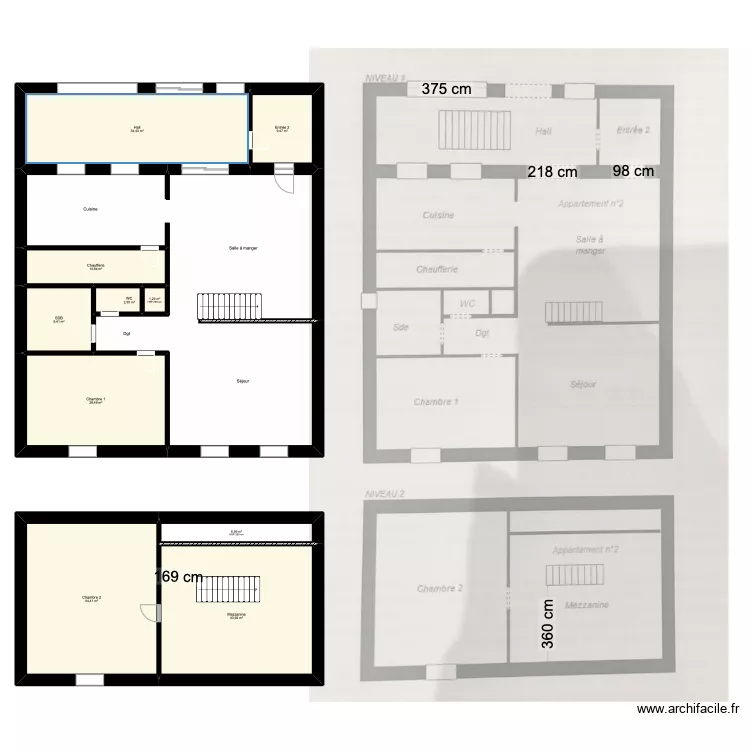 Michaud Maylis - Les Rousses. Plan de Michaud Maylis - Les Rousses. Plan de