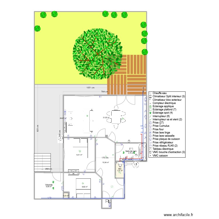 LA BLANCARDE avec cote 1. Plan de 0 pièce et 0 m2