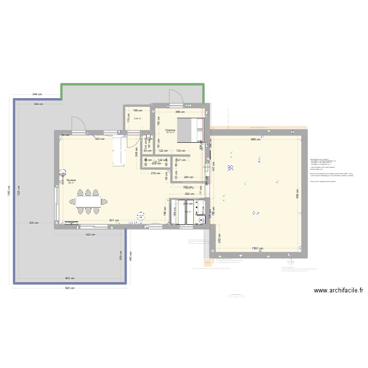 PLAN POUR CHARPENTE. Plan de 14 pièces et 425 m2