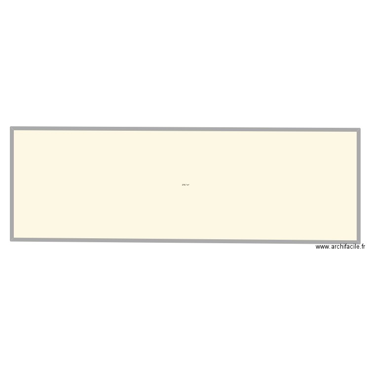 maison 1. Plan de 1 pièce et 279 m2