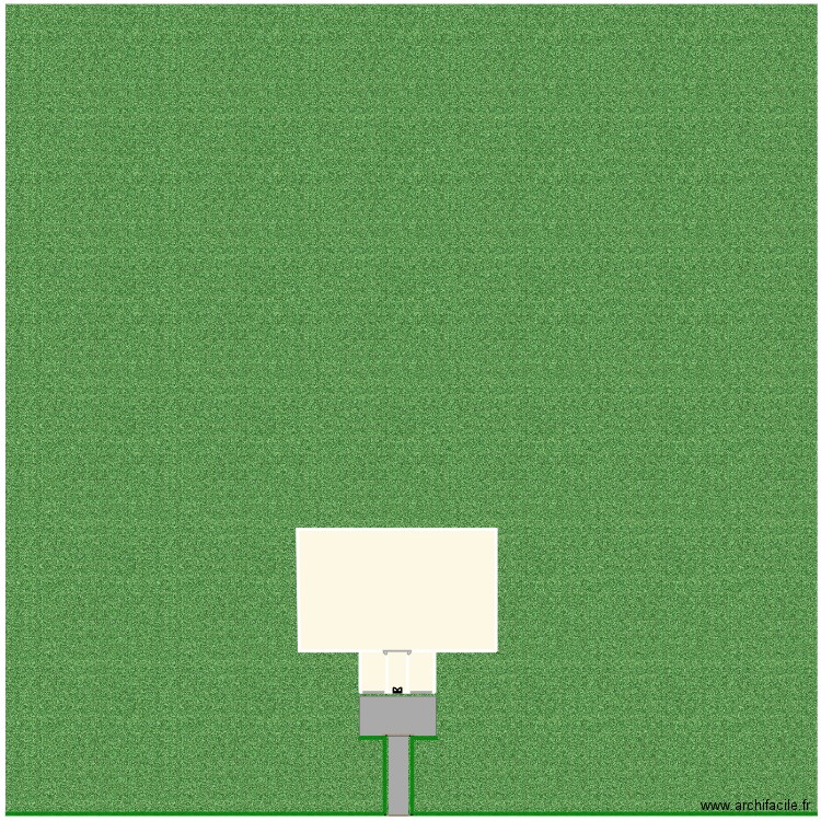 Djo manon priver. Plan de 4 pièces et 1620 m2