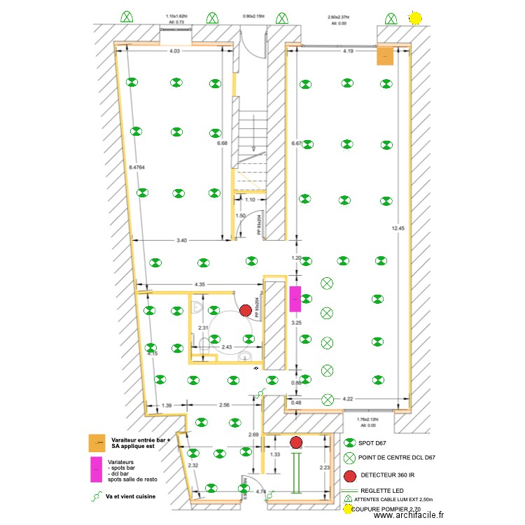 SCI AUROD BAR. Plan de 0 pièce et 0 m2