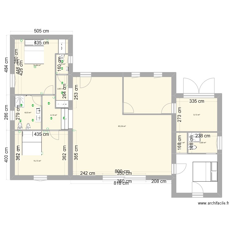 Monpazier eclairage. Plan de 0 pièce et 0 m2