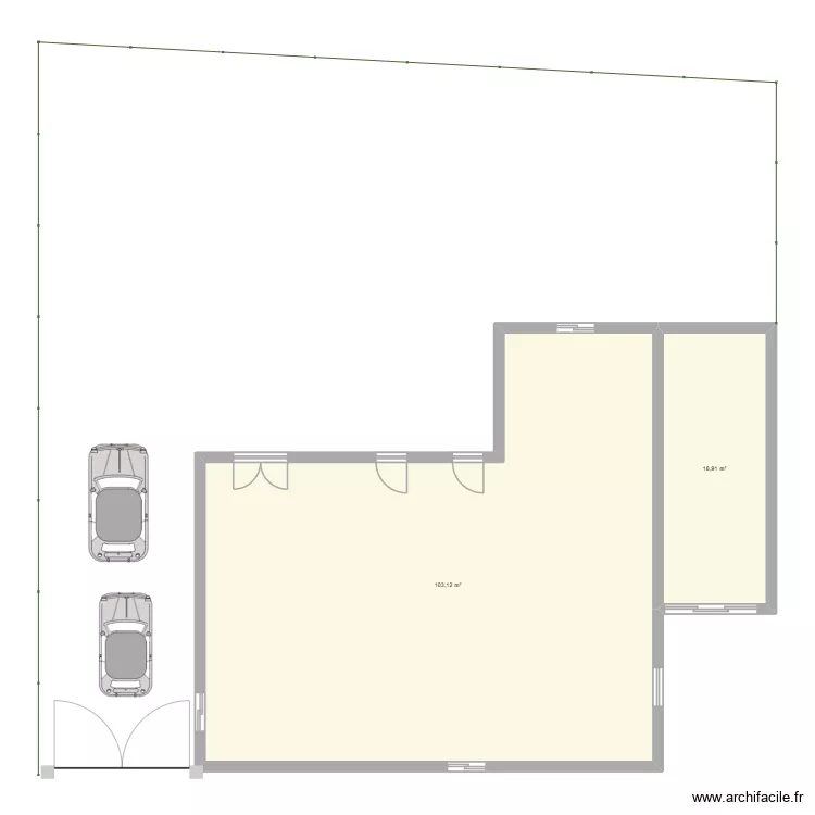 plan tom. Plan de 2 Pièces et 122 m² plan tom. Plan de 2 Pièces et 122 m²