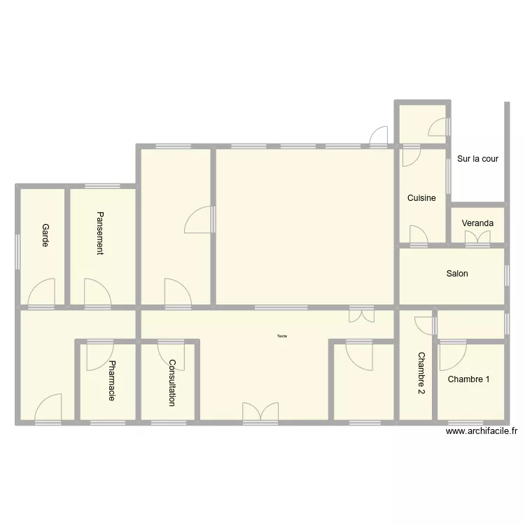 Vu en Plan Zoume 2. Plan de 