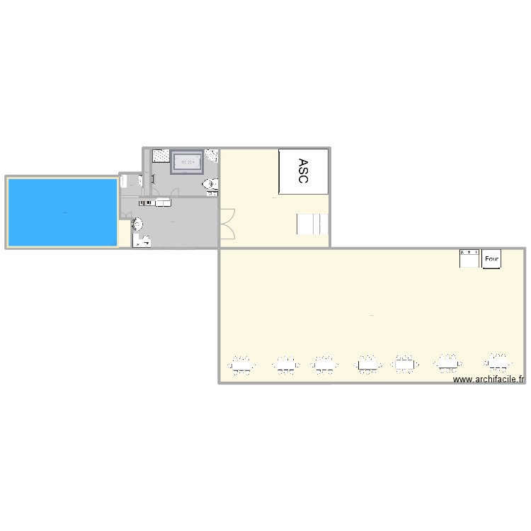 chambre de rêve. Plan de 0 pièce et 0 m2