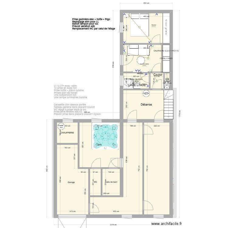 MAISON PIERRE BROSSOLETTE V1. Plan de 0 pièce et 0 m2