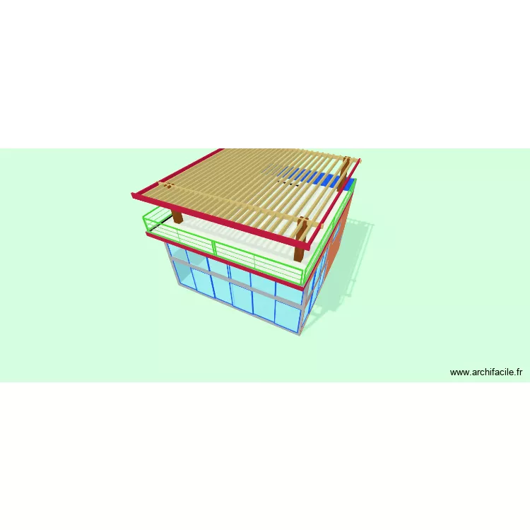 MAISON EN DUPLEX AVEC 02 CHAMBRES. Plan de 7  et 240 m²