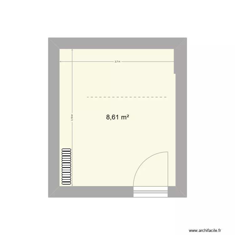 Chambre CC Bureau JL. Plan de 