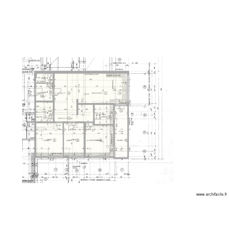 Zurich 22. Plan de 9 pièces et 126 m2