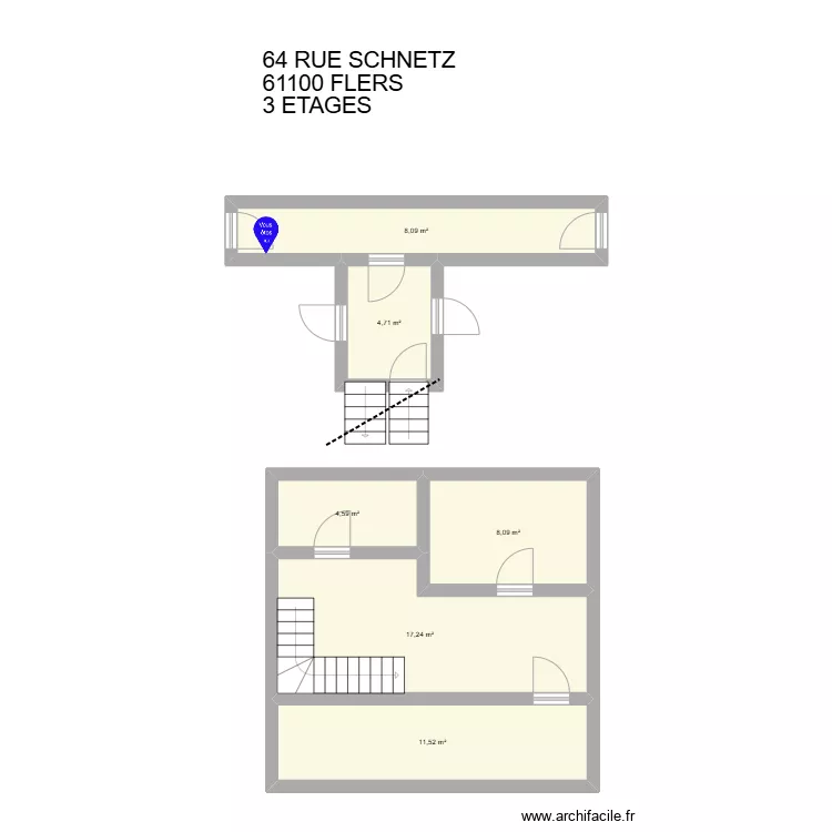 64 R SCHNETZ. Plan de 