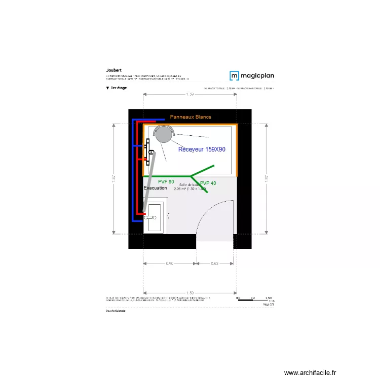 Plan Projet  Joubert. Plan de 