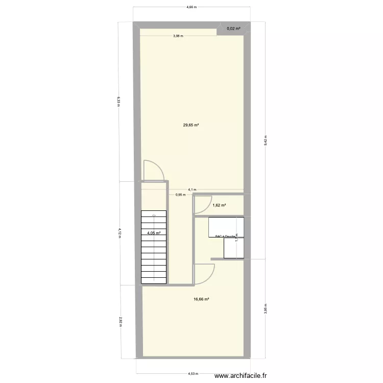 germain appart 2 bas. Plan de 5 et 52 m² germain appart 2 bas. Plan de 5 et 52 m²