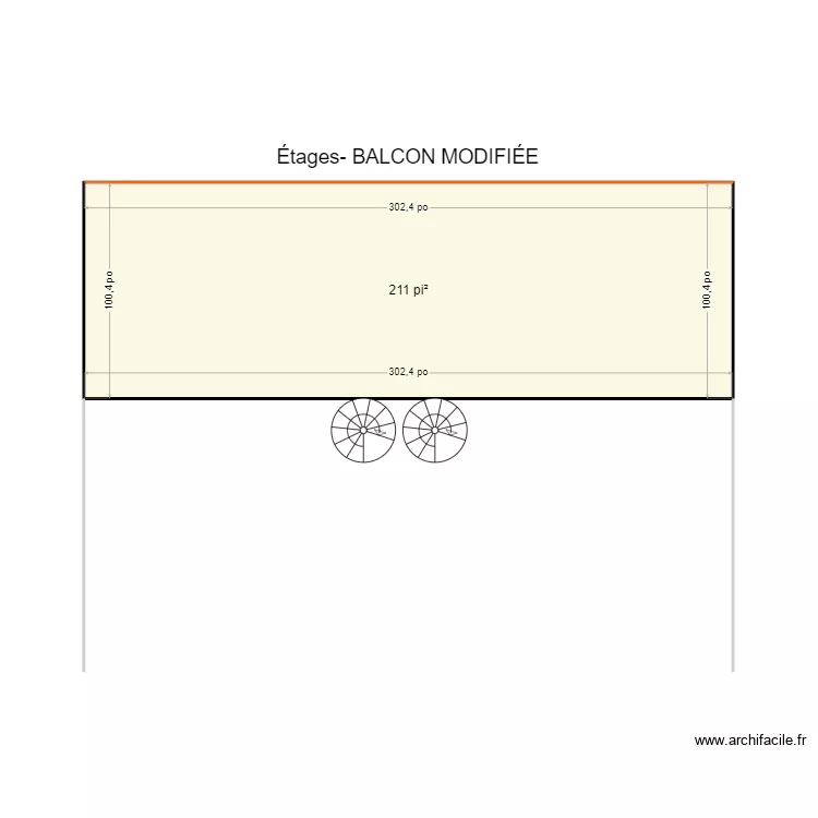 5166-2 ET 3-MODIFI&Eacute;. Plan de 
