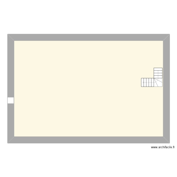 casamama 1er. Plan de 1 pièce et 126 m2