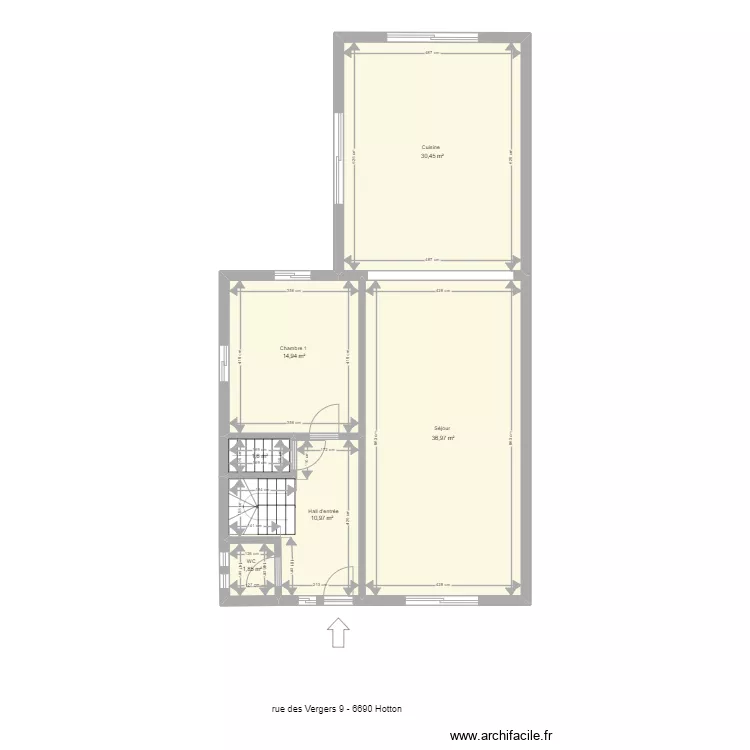 vergers 9 hotton. Plan de 