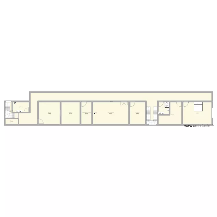 Marrakech Sous Sol. Plan de 