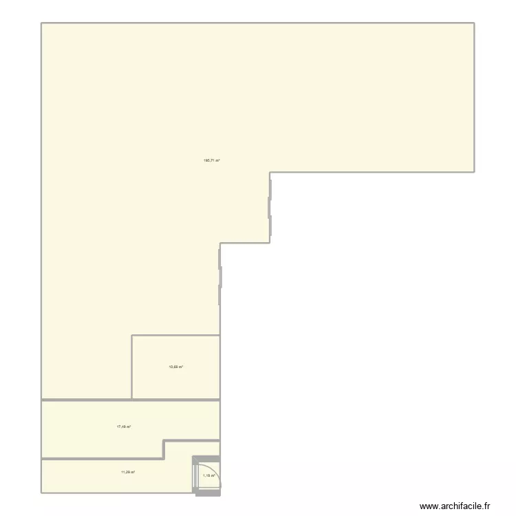 Plan jardin Ker Azul. Plan de 5  et 236 m²