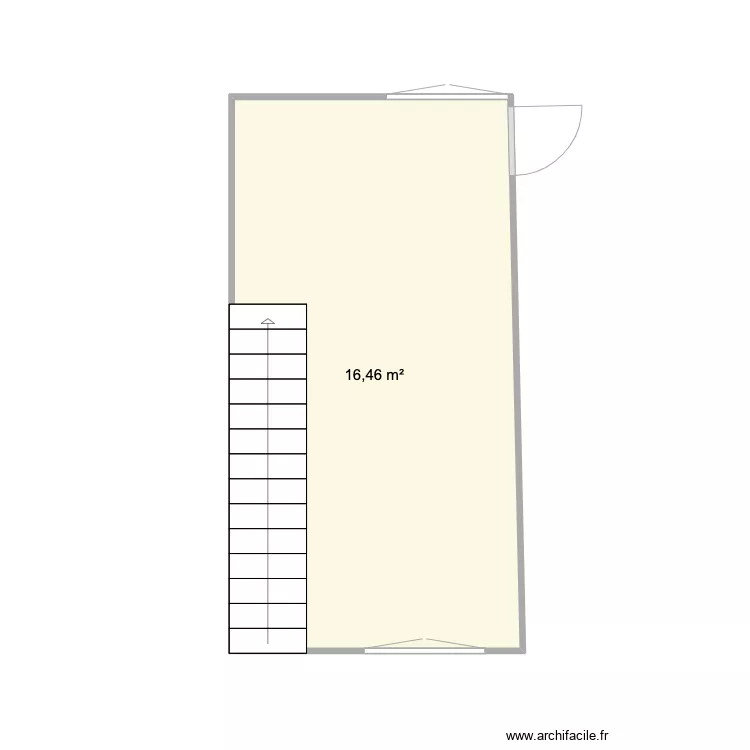 Plan 1er Galerie BA laser 31/01/2024. Plan de 