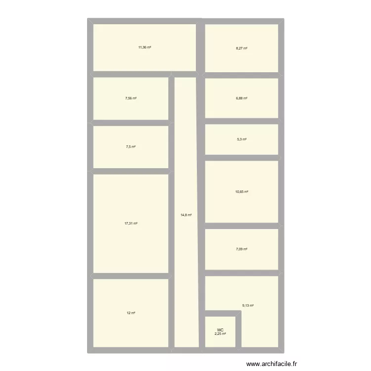 Fromagerie. Plan de Fromagerie. Plan de