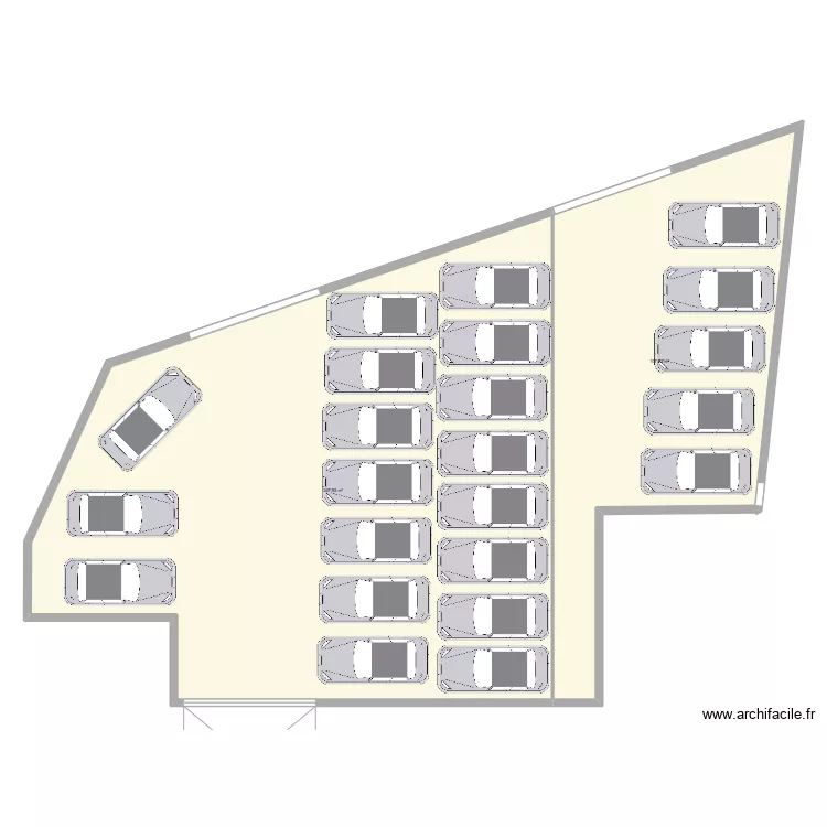 GARAGE ACTUEL. Plan de 0 pièce et 0 m2