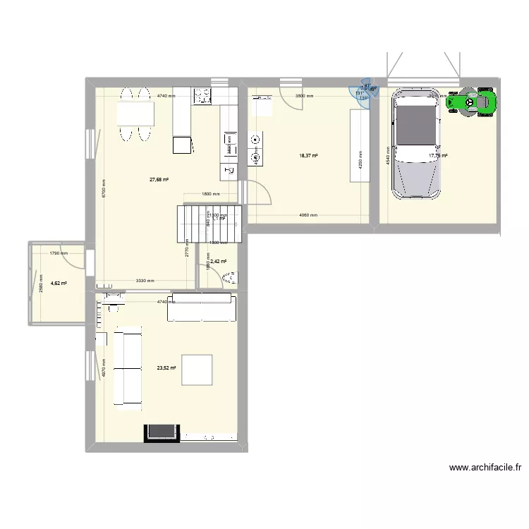poulmic. Plan de 8 et 95 m² poulmic. Plan de 8 et 95 m²