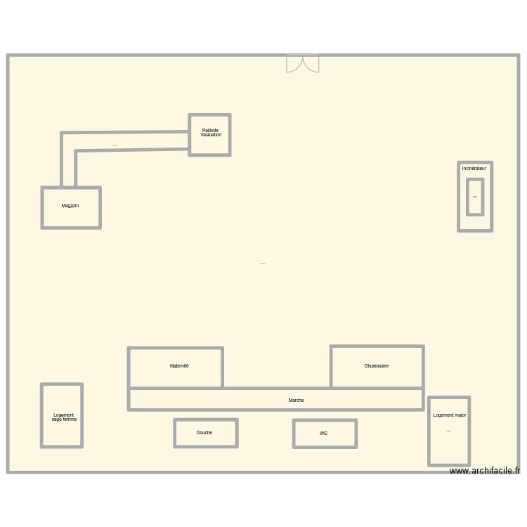 Vu EN Plan Houin. Plan de 0 pièce et 0 m2