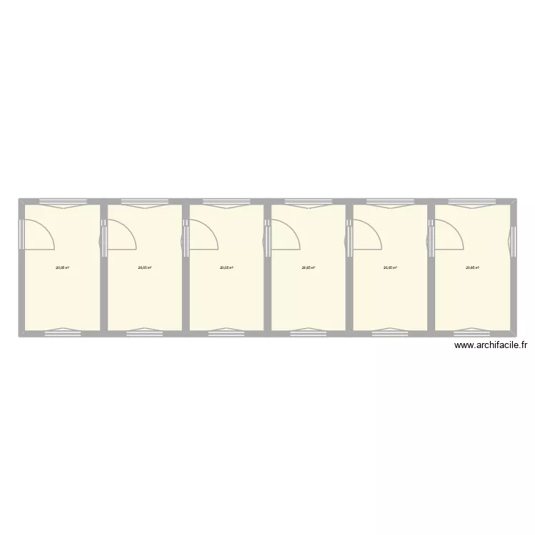 test garage multi. Plan de 6 Pièces et 124 m²