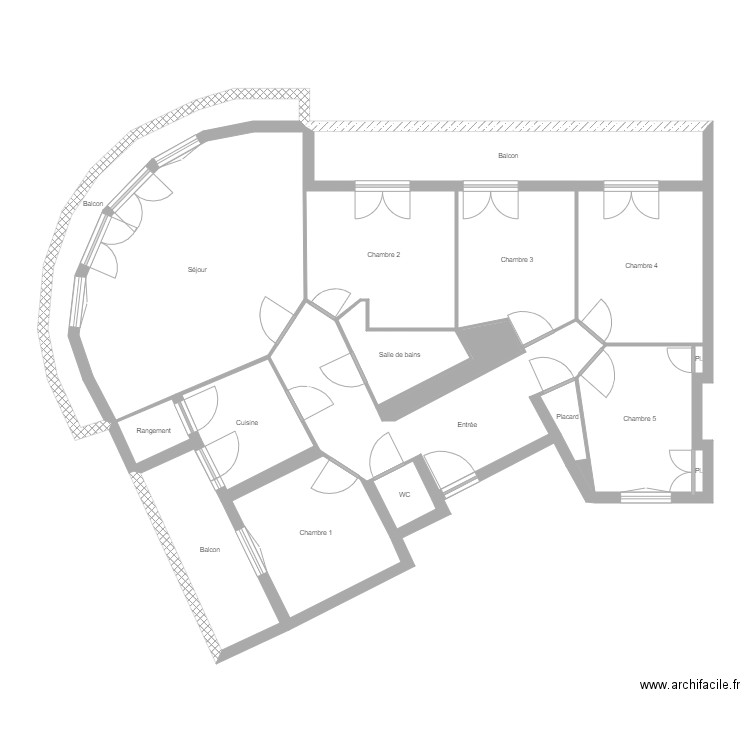 Uzan. Plan de 0 pièce et 0 m2