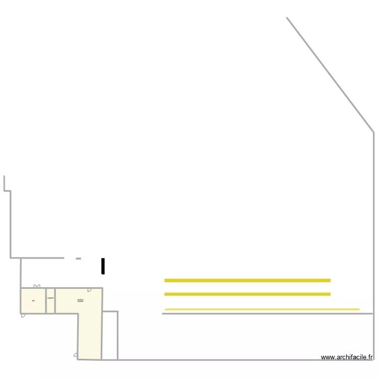archives. Plan de 3  et 171 m²