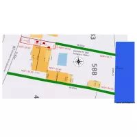 plan de masse                       chalet 67