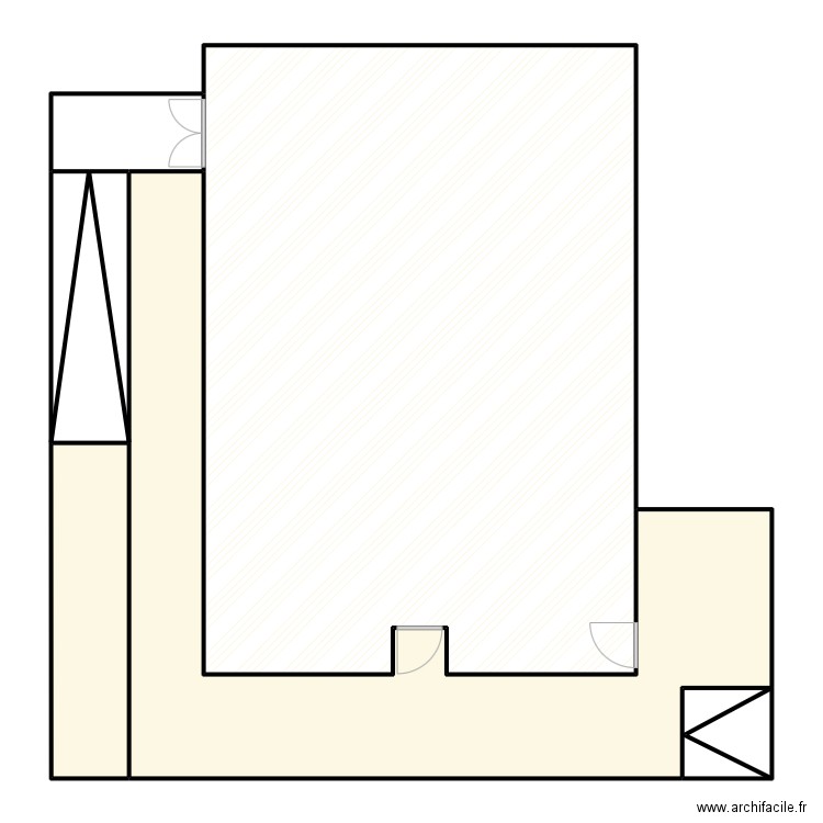 college milles roches. Plan de 9 pièces et 222 m2