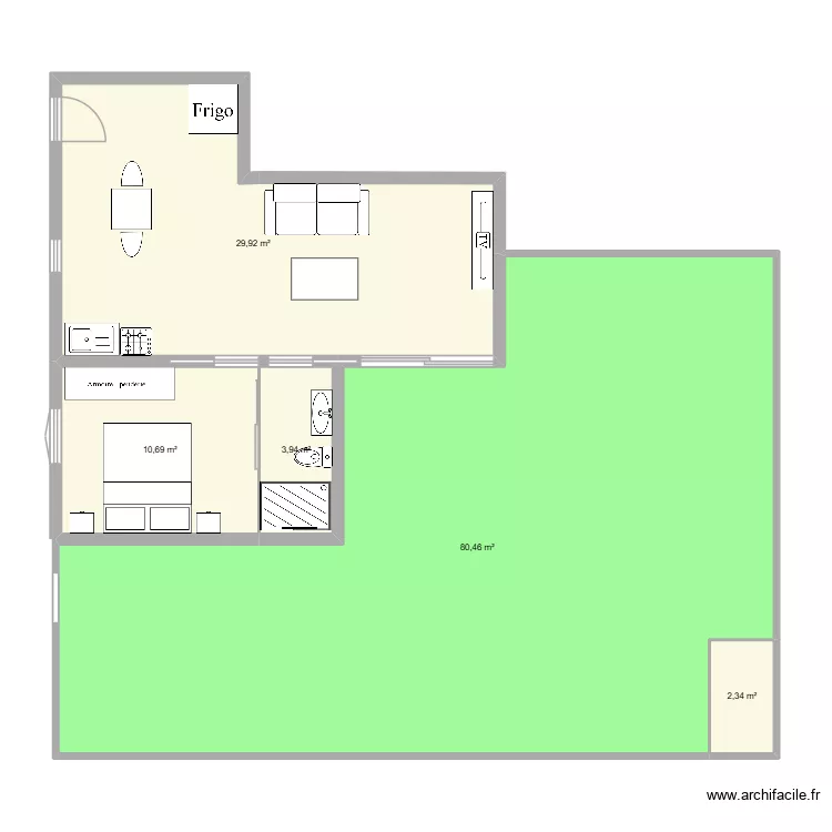 l'éguille. Plan de 5 et 127 m² l'éguille. Plan de 5 et 127 m²