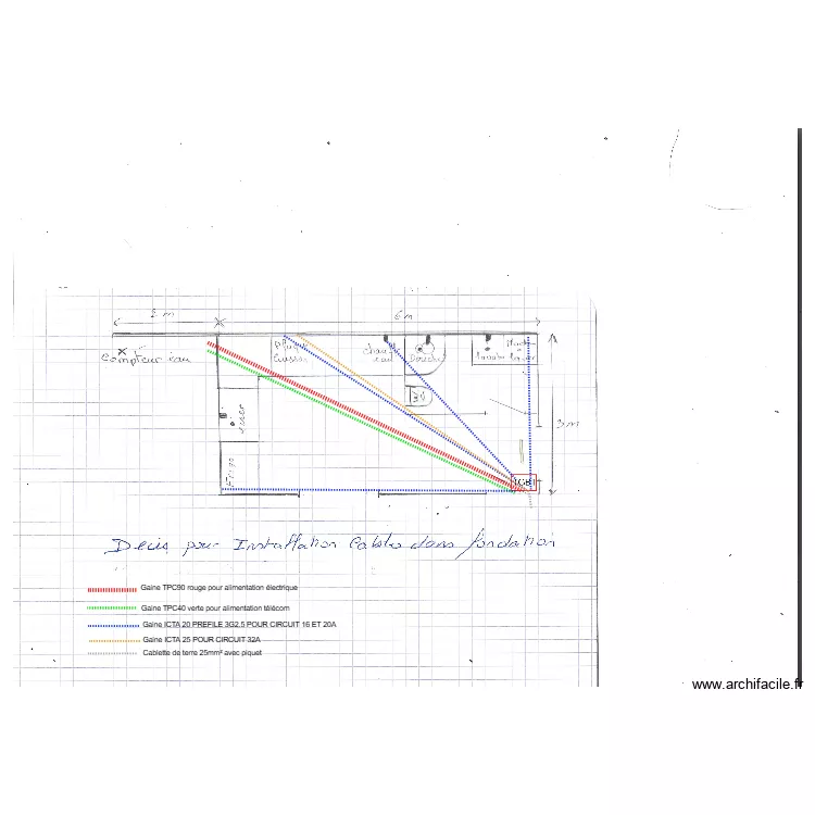 vaes. Plan de 